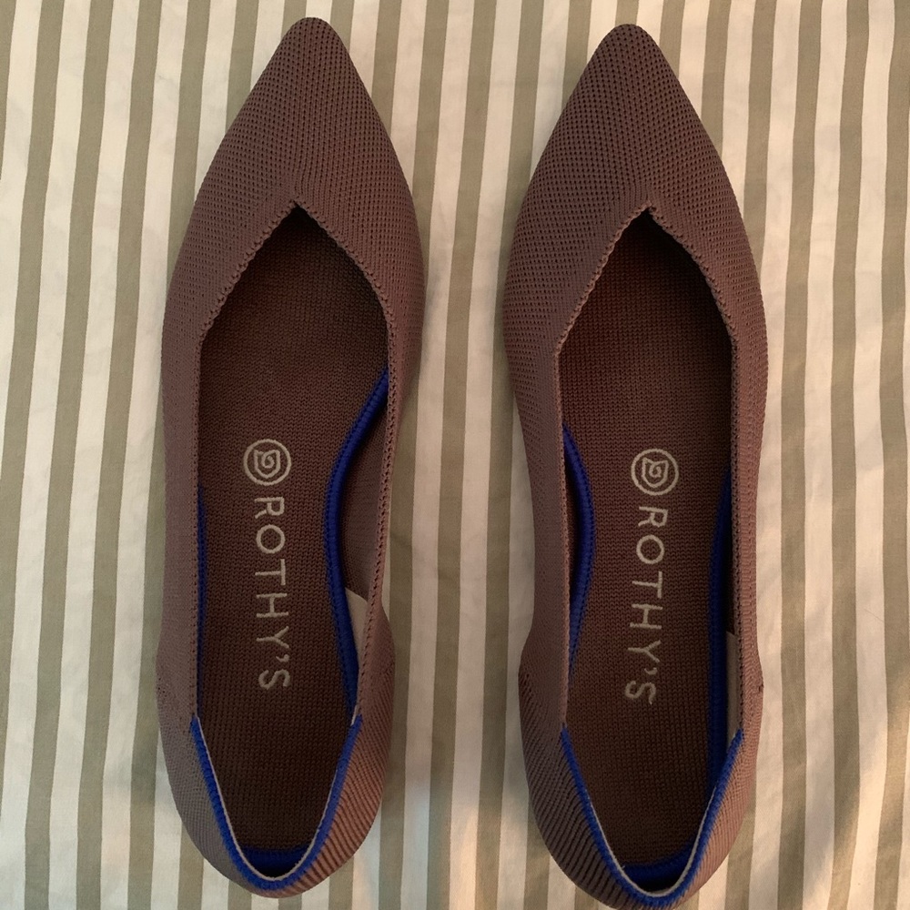Rothy’s Size 8.5 Mink Points